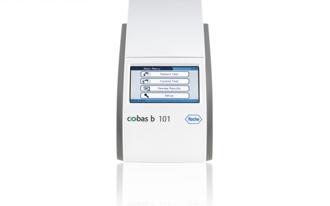 Roche Cobas b 101 Schnelltestgerät für CRP, HbA1c und Lipid-Panel